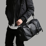 Deluxe Leather Duffle Bag