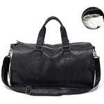 Deluxe Leather Duffle Bag